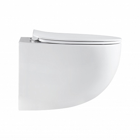 Подвесной унитаз безободковый Terminus Енисей Monolit 560х390 белый Комсомольск-на-Амуре - фото 4