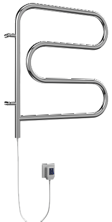 Электро 25 F-обр 600х600 поворотный Полотенцесушитель TERMINUS Комсомольск-на-Амуре - фото 1